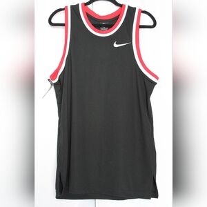 NWT Nike Dri-FIT Men’s Basketball Jersey – Black, Size Medium
